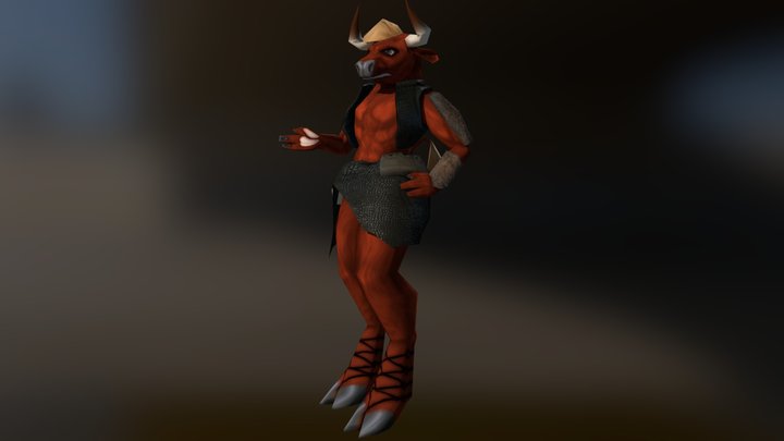 Minotaur 3D Model