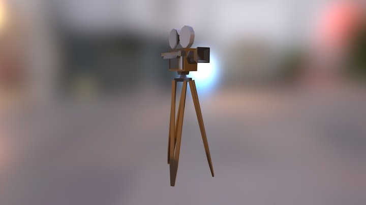 Obj Camera 3D Model