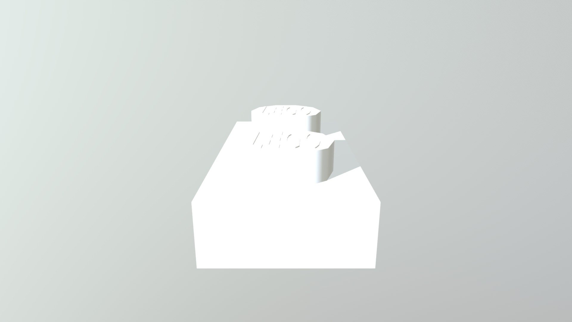1x2 Part (dark Gray) - 3D model by lolmastr [06015f6] - Sketchfab