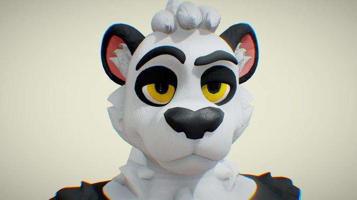 Barium - VR Avatar 3D Model