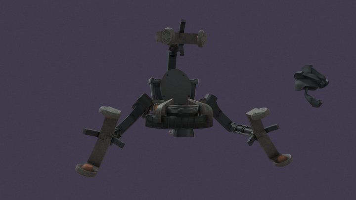 Astro Toilet's, Toilet 3D Model