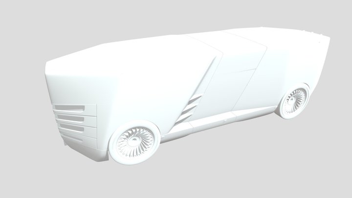 Bus Box 3D Model