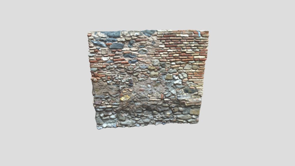 Stone And Brick Old Scanned Wall