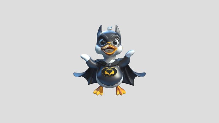 bebek animasi bathman