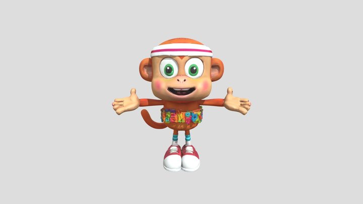Chico Bon Bon 3D Model