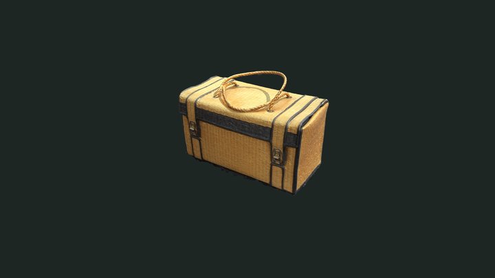 กระเป๋าถือสวนบ้านแก้ว 3D Model