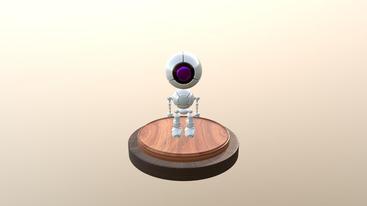 Tiny Robot 3D Model