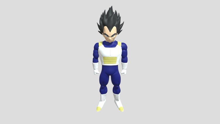 Vegeta | Dragon Ball Z 3D Model