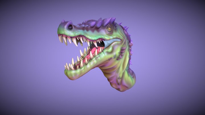 Spinosaurus - Sculpt 3D Model