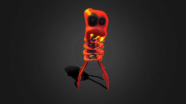 One Night At Flumpty's RedMan Model 3D Model