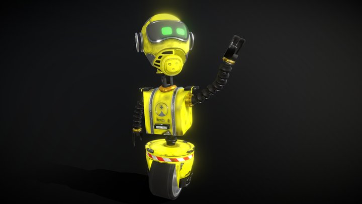 Salty - The mascotte 3D Model