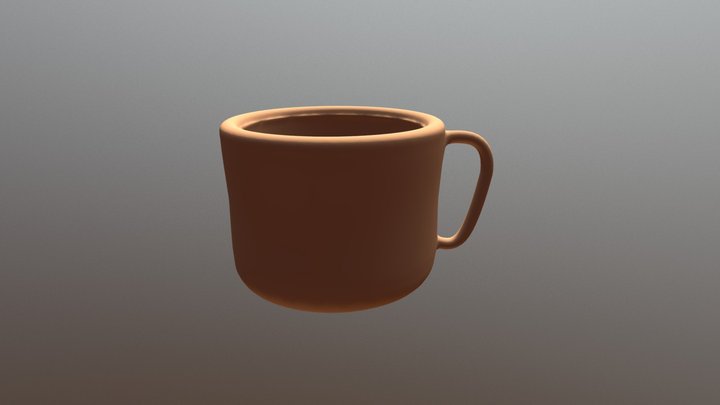 Coffee Mug (CGT 116 Lab Week 05) 3D Model