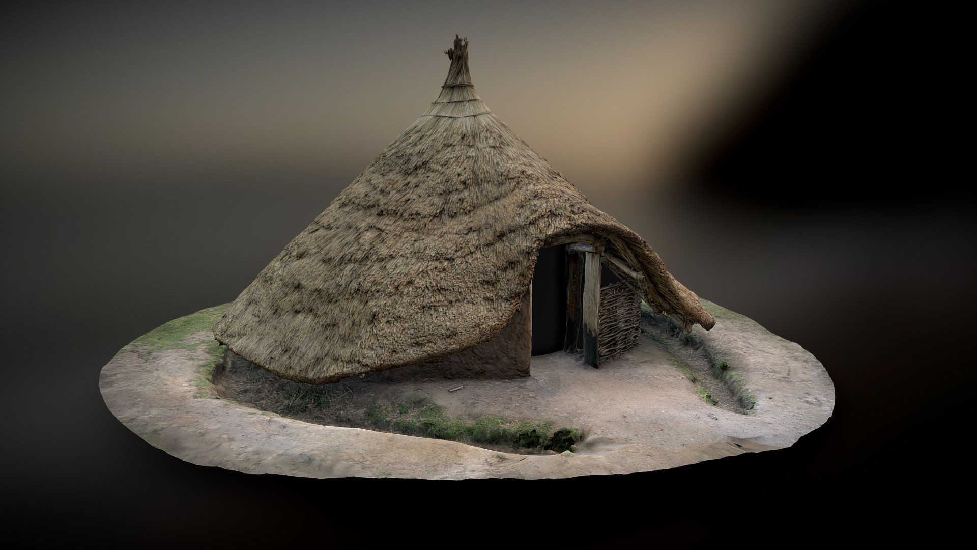 Iron Age Roundhouse Reconstruction - April 2024 - Download Free 3D ...