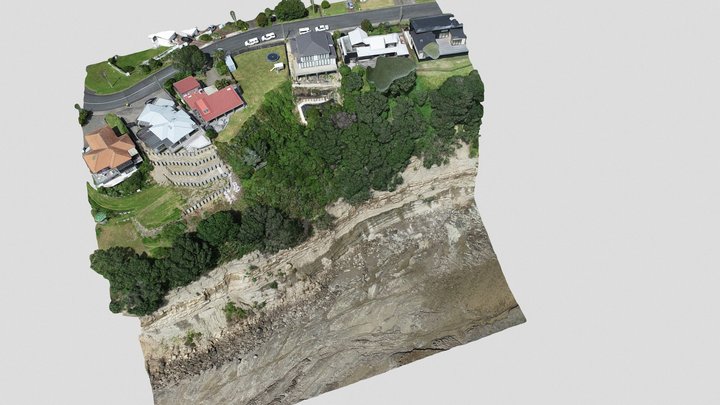 88 Adern Road Slip:  simplified 3d mesh 3D Model