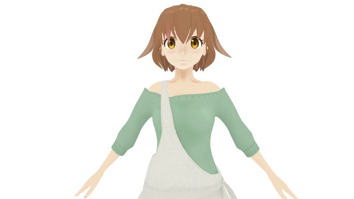 Alice Takamiya 3D Model