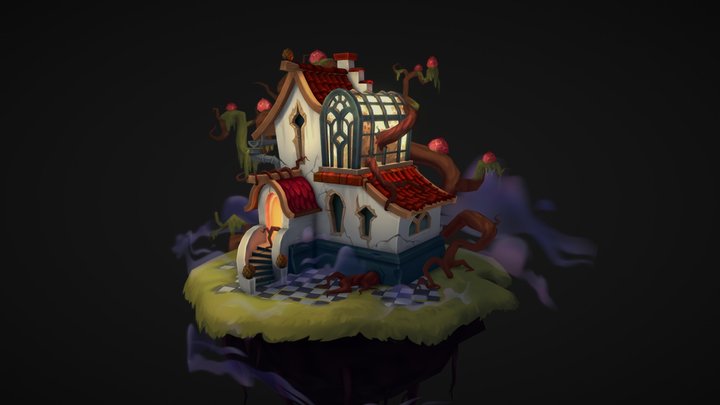 Mad Botanist's House 3D Model