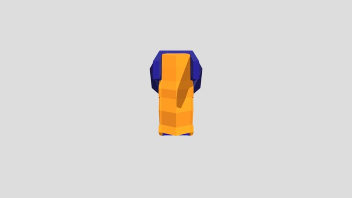 Nallaz head mesh 3D Model
