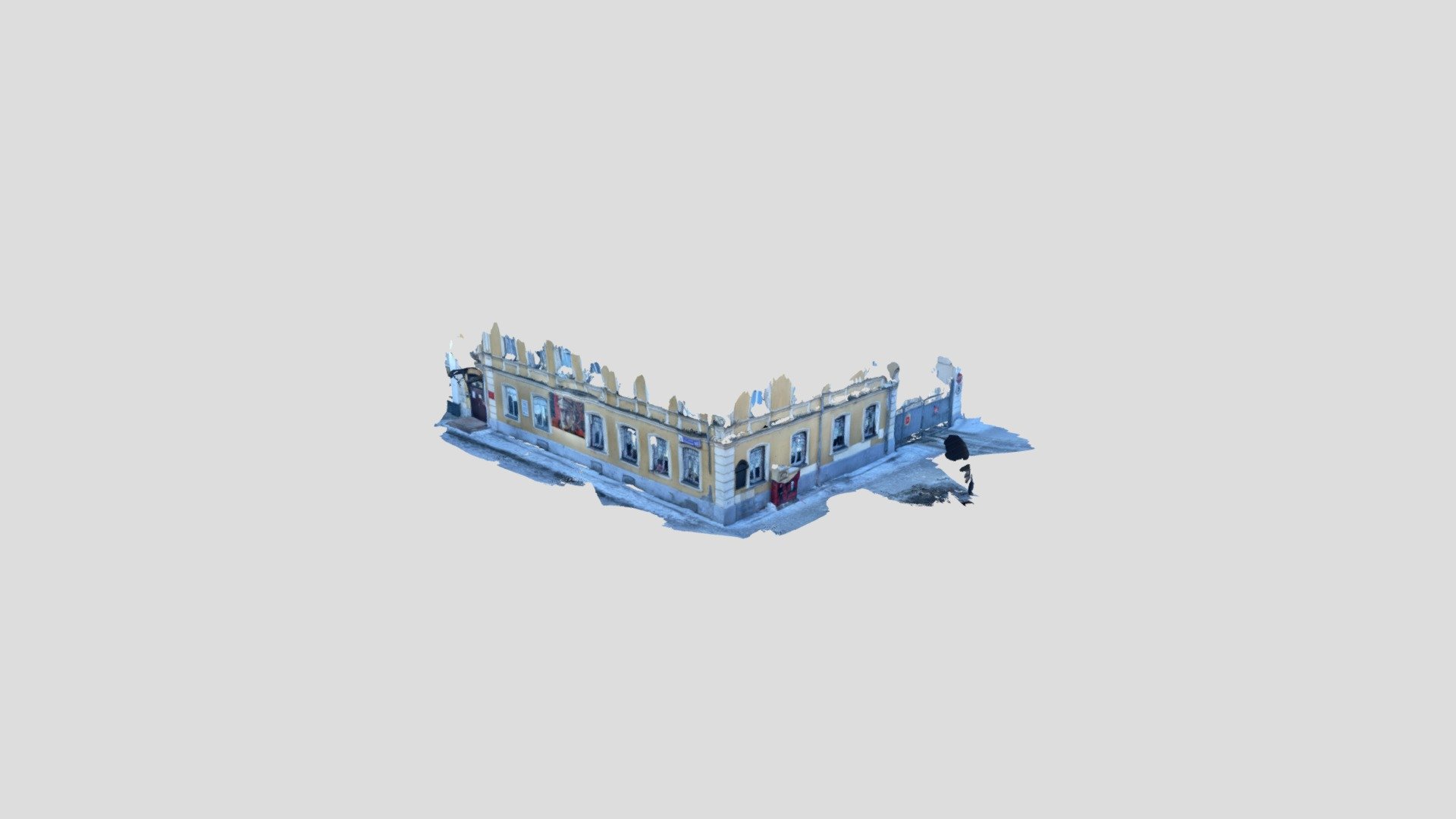 Voennii komissariat 3D Scan