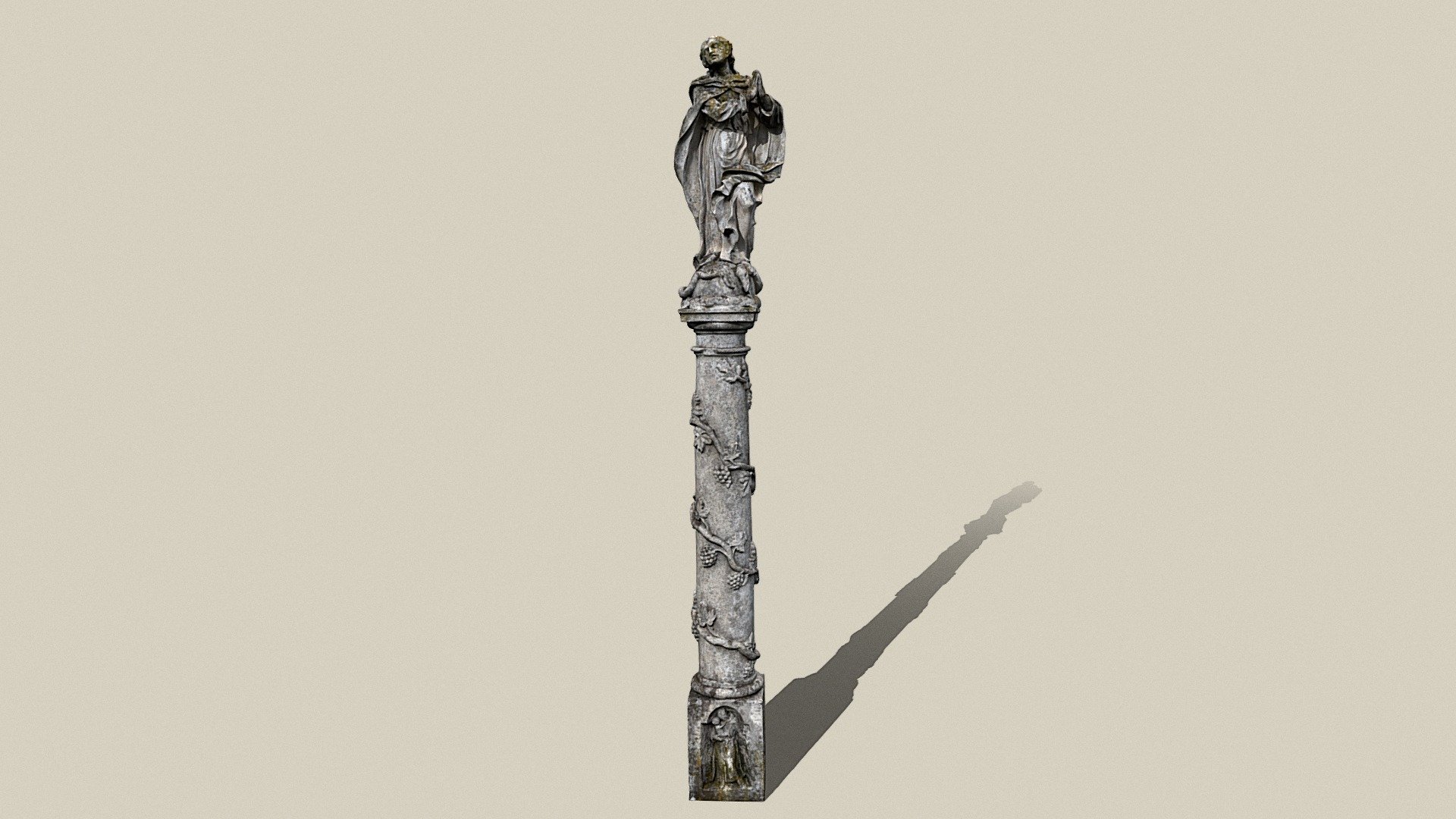Mariensäule — Sketchfab embed 3D viewer