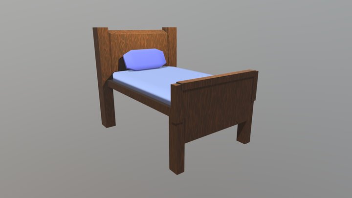 Bed 3D Model