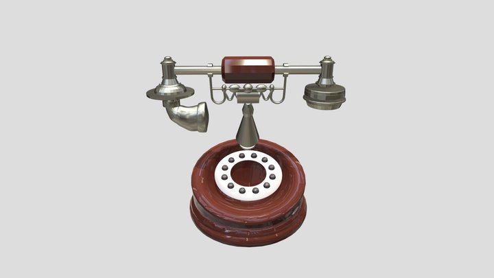telephone_retro 3D Model