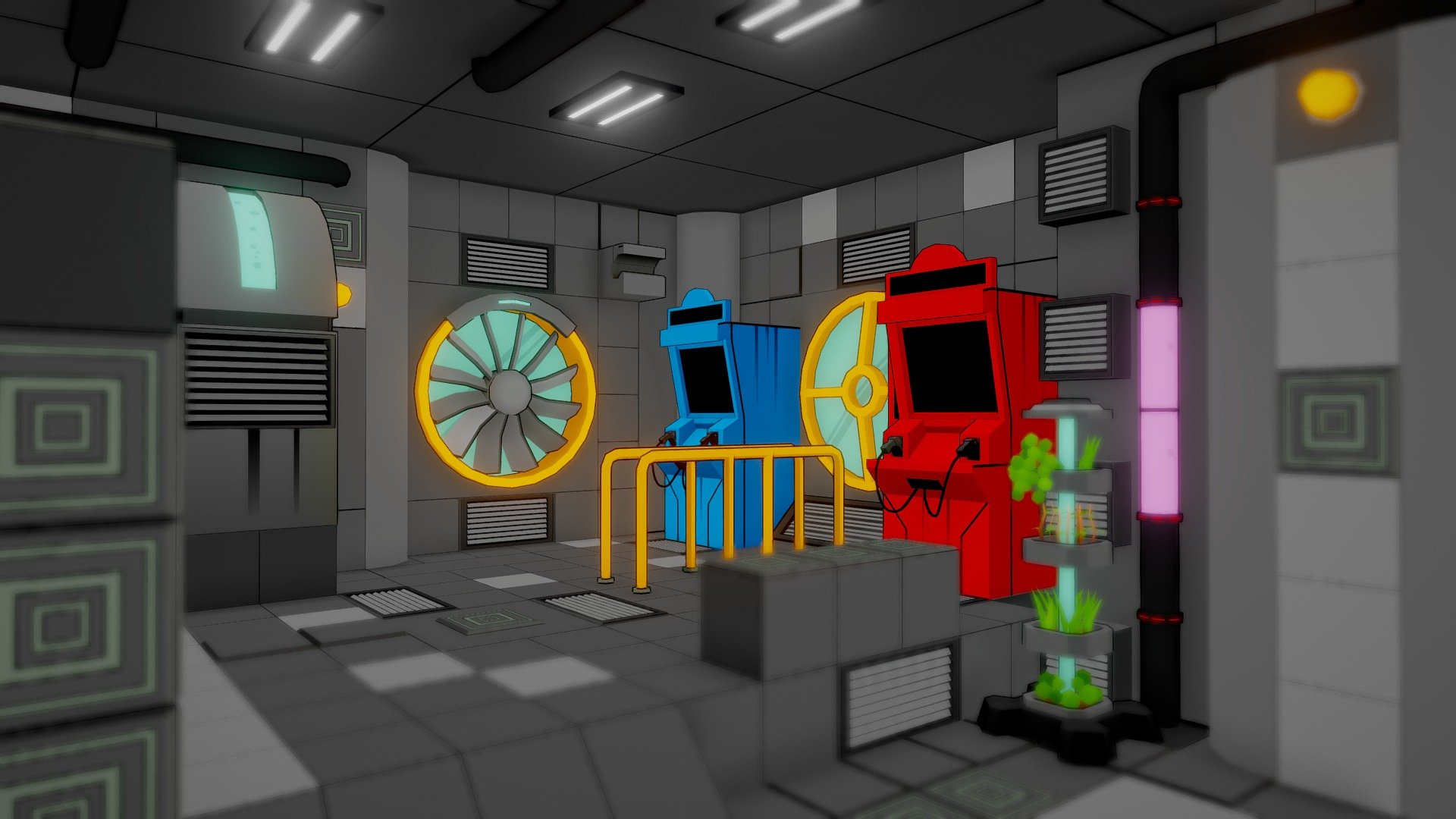 [Hubs] Cyberpunk Office