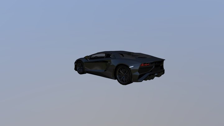 Lamborginhi Aventador 3D Model