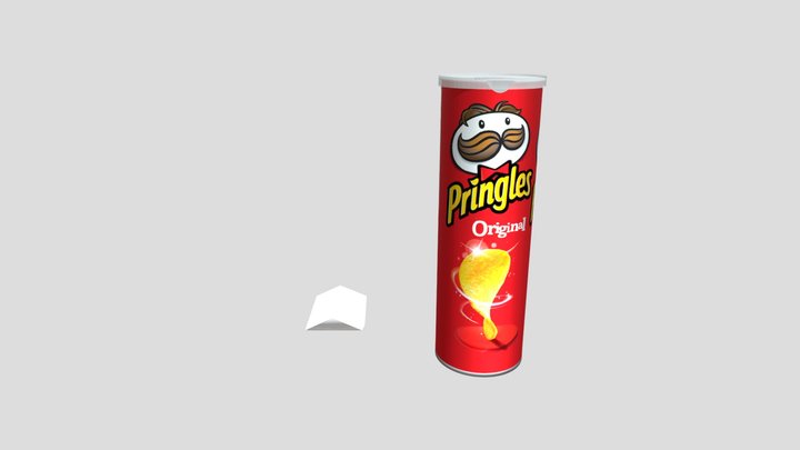 Pringles Can 3D Model