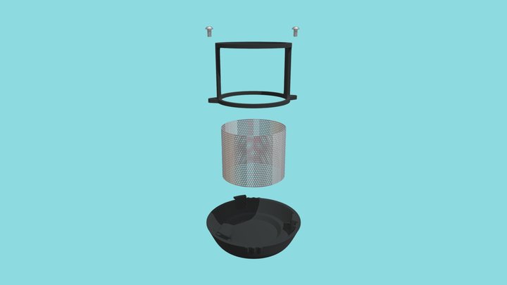 Filter Cap Assembly 3D Model