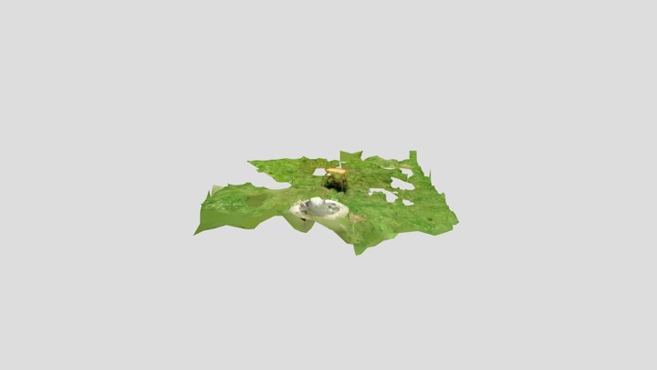 Spikey Stool 3D Model