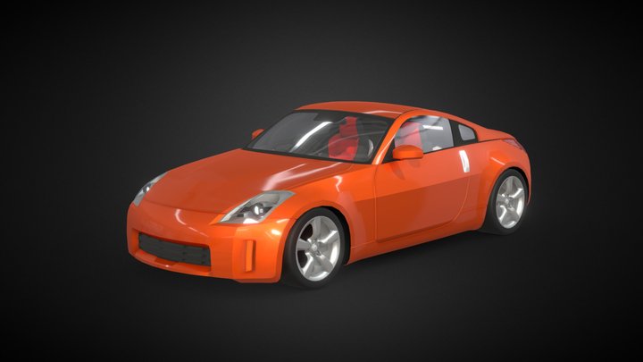 2006 Nissan 350Z 3D Model