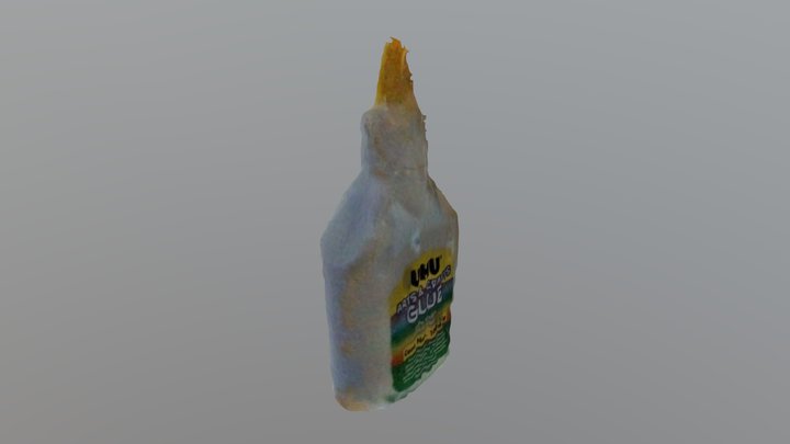 Glue bottle 1243 3D Model
