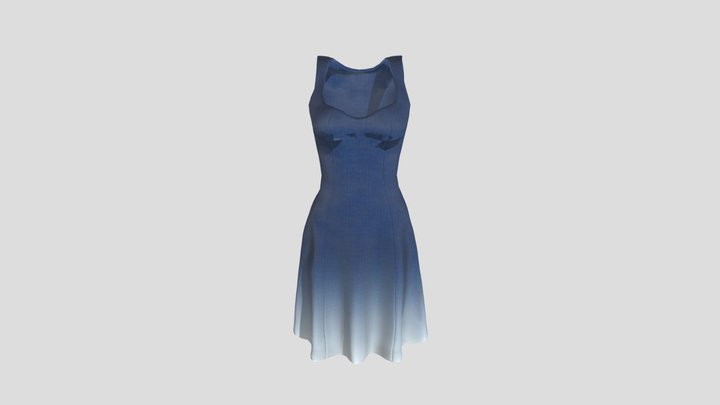 clothes dance try 5 3D Model