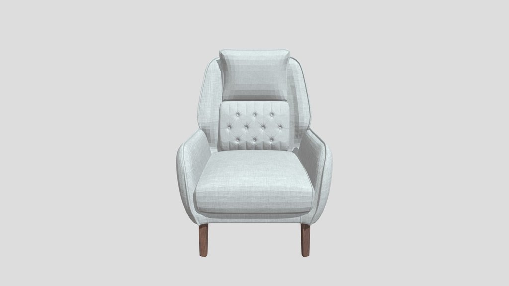 Modern Chesterfield Armchair