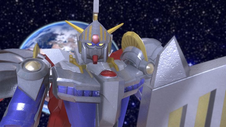 Gundam SD Knight 3D Model