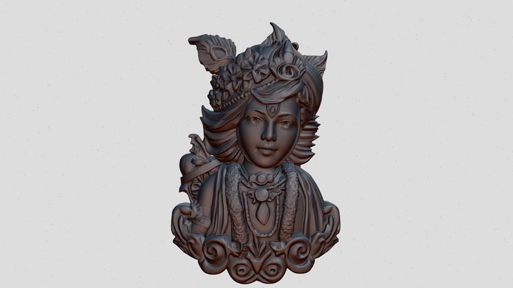 Krishna 3D Model