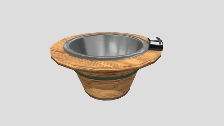 Fried Tea Pot 3D Model