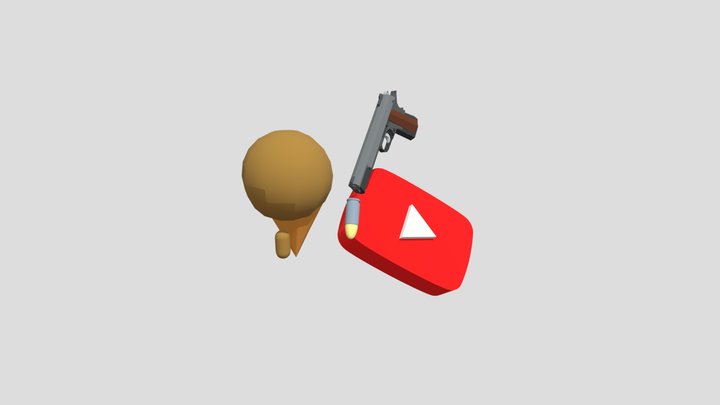 youtube and chillin' 3D Model