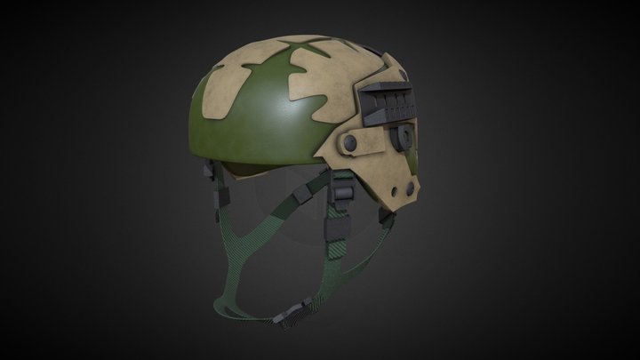 Tactical Helmet – Free 3D Model STL