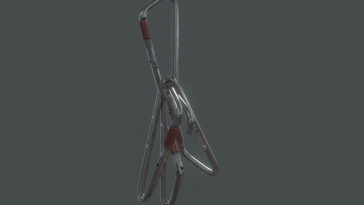 carbine, mountaineering – Gratis 3D-model STL