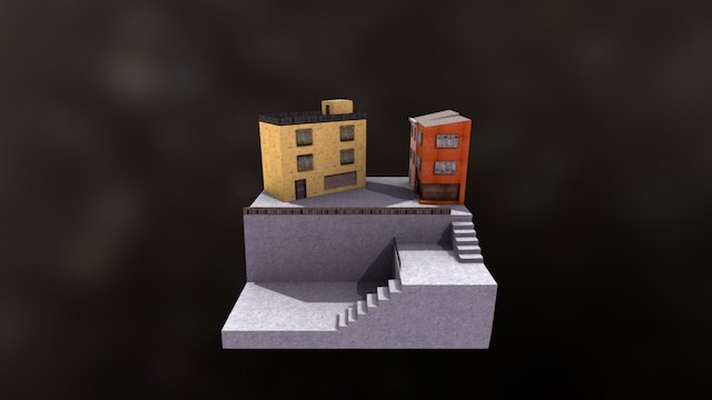 cityscene Schrauwen Thomas 1DAE07 3D Model