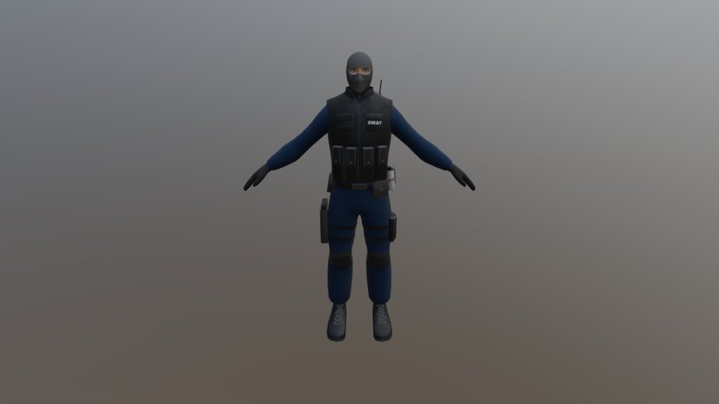 SWAT Guy Model - 3D model by dem01046107 [061c538] - Sketchfab