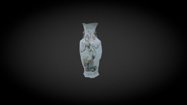 Vase aus China 3D Model