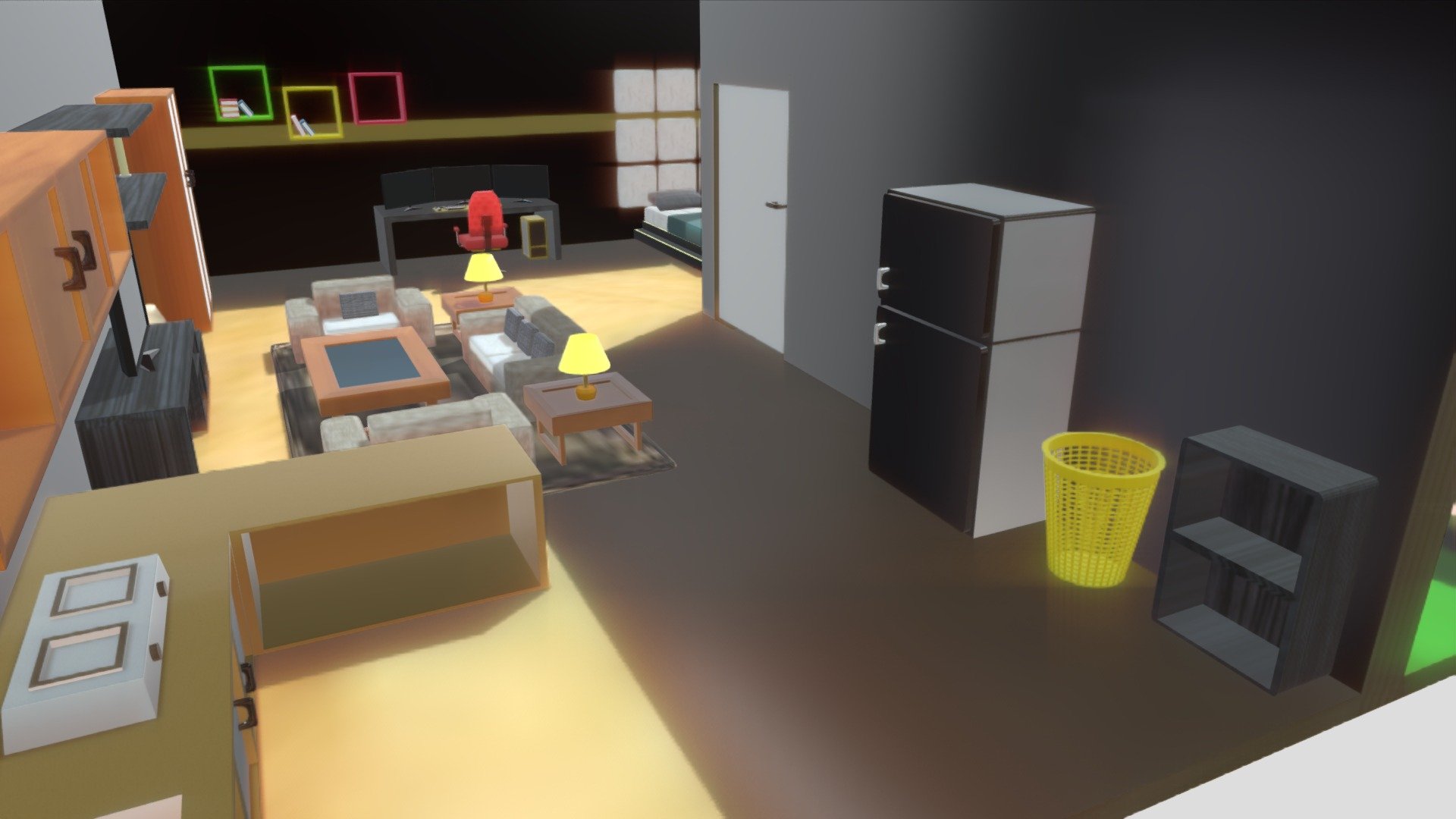 Apartment room