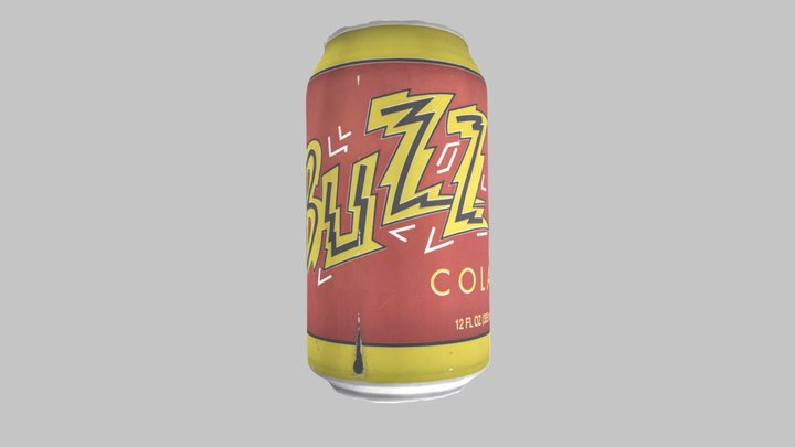 The Simpsons' BuzzCola 3D Model