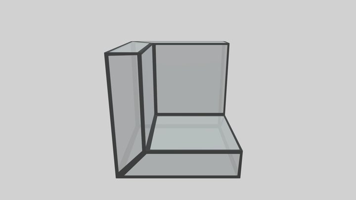 Cube Indent 3D Model