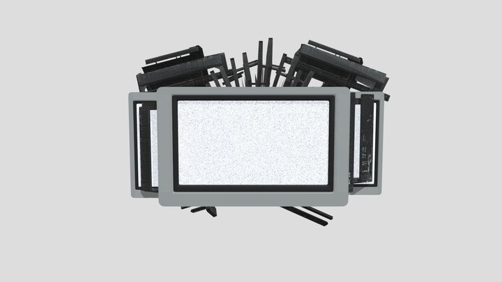 Head TV (1) 3D Model