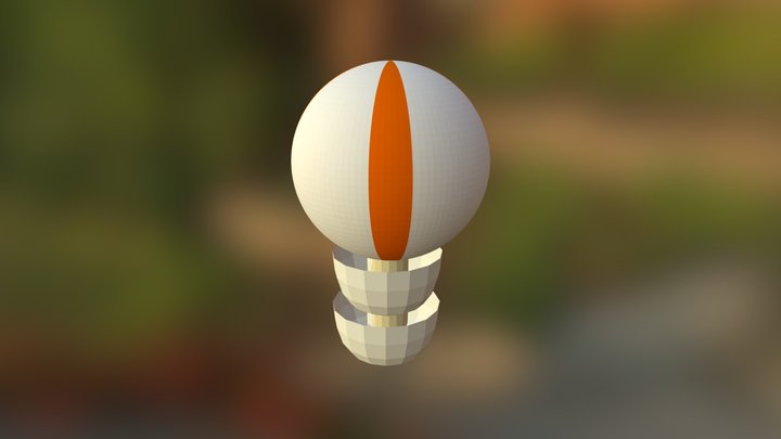 Sphere Earplug 3D Model