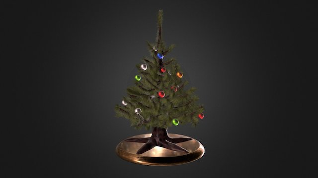 Advent Calendar Day 11: Christmas Tree 3D Model