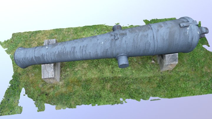 Cannon2 3D Model